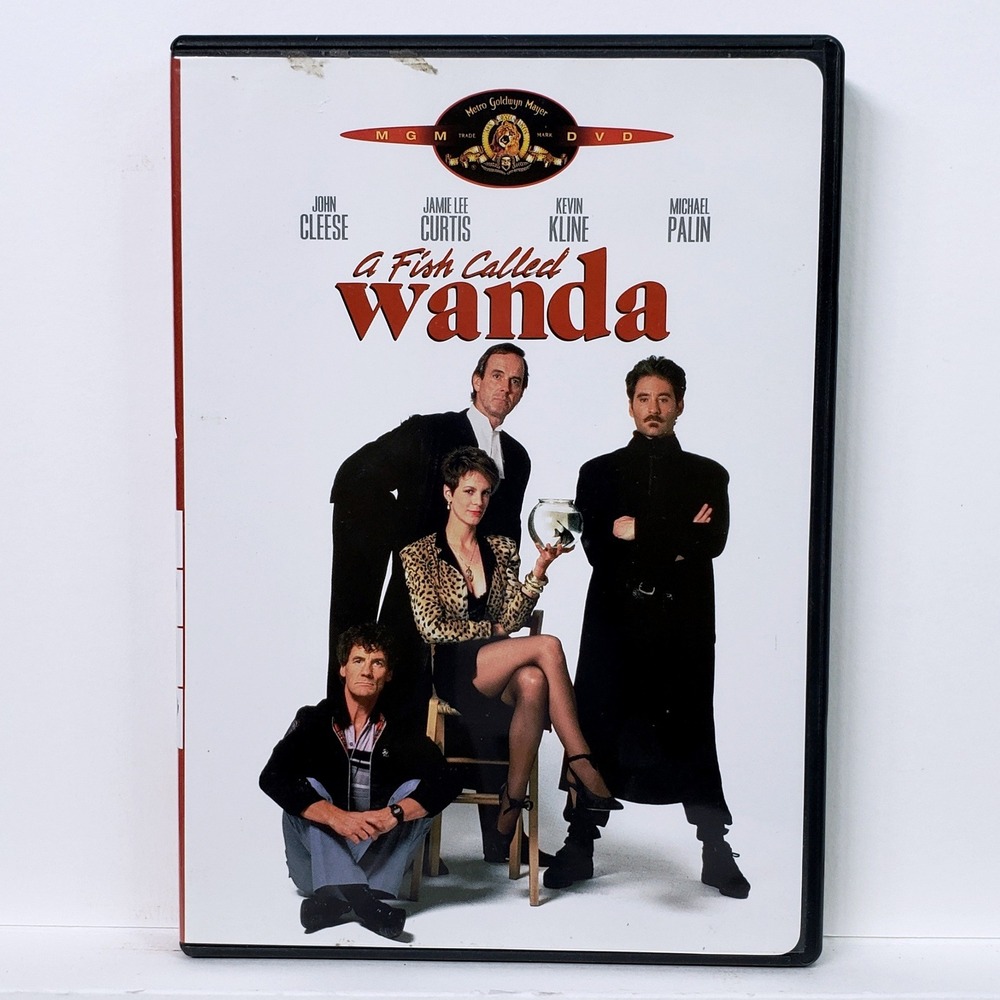 A Fish Called Wanda DVD Widescreen John Cleese‎ Jamie Lee Curtis MGM Comedy 1988